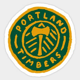 Portland Timbeeeers 04 Sticker